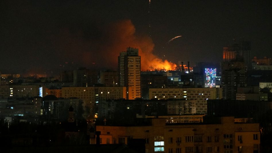Explosionen in der ukrainischen Hauptstadt
